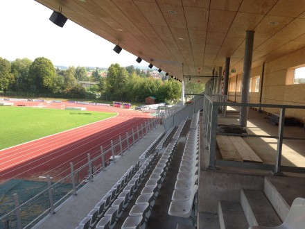 Beschallung eines Stadions